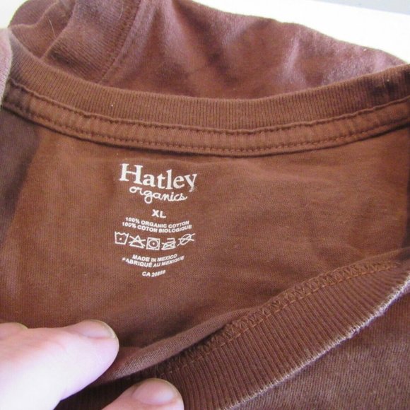 Hatley Funny T-Shirts Bear in Woods Buck Naked Organic Cotton Brown Lot of 2  XL - Picture 4 of 8